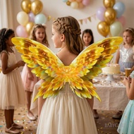 Butterfly Wings for Adults &Kids Fairy Wings Costume Halloween Accessory