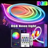 ไฟเส้น LED Neon Flex ไฟแต่งห้อง RGBIC Neon Rope Dream Color ป้ายไฟ USB แถบไฟตกแต่งยืดหยุ่น สามารถเชื