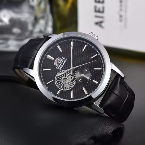 118A Store 3Orient Mechanical Skeleton Watch: Full-Featured, World Time, Minimalist Design