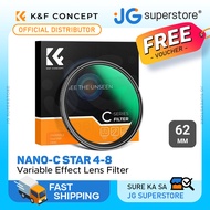 K&F Concept Nano-C Series Variable 4-8 Star Effect Lens Filter Optical Glass