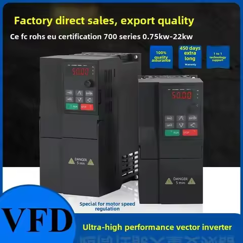 New VFD SU700 three-phase 380V universal high-performance variable frequency speed controller 11KW 1