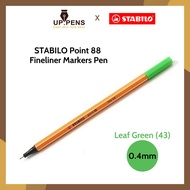 Stabilo Point 88 Fineliner Markers Pen – Green