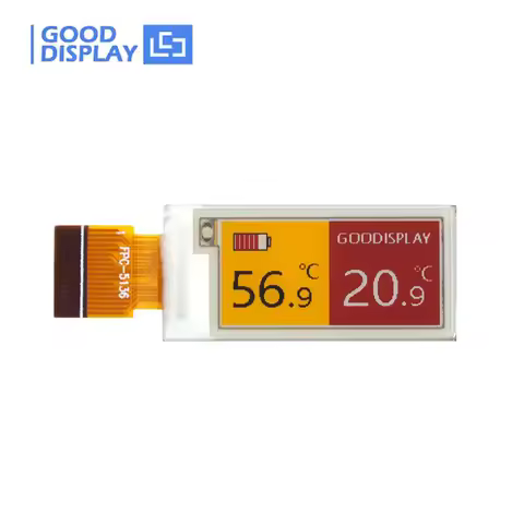 0.97Inch Mini Color E-Ink Display Yellow & Red E-Paper Screen GDEM0097F51 Energy Efficient High Cont