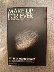 Make up for ever HD skin matte velvet 11g  MUF 粉餅 新版