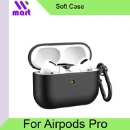 Silicone Protective Case with Keychain for Apple Airpods Pro 3 / Apple Airpods Pro 2 / Airpods 4 / 3
