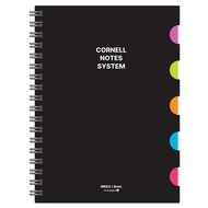 [Morning Glory] PP Index Cornell Method Spiral Notebook (B5 Size)