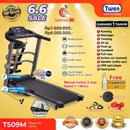 TWEN T509M Treadmill Elektrik Treadmill Listrik Treadmill Multifungsi