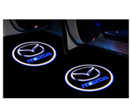 Đèn Laser Logo Mazda LED không dây bộ soi rọi chiếu sáng gắn cánh cửa chân xe hơi ô tô 2 3 6 CX5 CX8