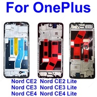 For OnePlus 1+ Nord CE4 Lite Nord CE4 5G Nord CE3 Lite CE2 Lite CE2 Front LCD Frame Cover Front Hous