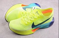 💜Nike zoomX vaporfly 3 volt green running shoes