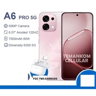OPPO A6 PRO 5G | 8GB+256GB | 1 YEARS WARRANTY | FOC TWS EARBUDS