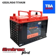 EMTRAC PLUS TITANUM 42B20L/NS40 CAR BATTERY QR- 6329051