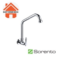 SORENTO Single Wall-Mounted Cold Tap, Kitchen Sink Faucet