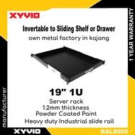 1U Keyboard Drawer Tray & Sliding 19” 1.2mm Thickness Heavy Duty Server Rack keyboard drawer server 