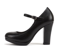 Soda “Ayden” ~ Women Mary Jane Ankle Strap Cushion High Heel Pump Shoe