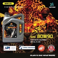 MOTION Manual Transmission GEAR OIL FLUID 80W90 4L API GL5-LSD MOTION Minyak Gear Transmisi Manual 8