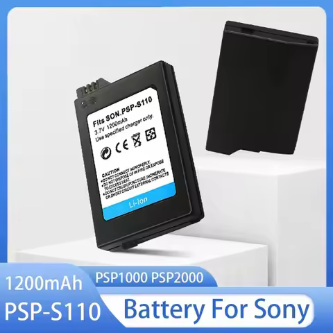 PSP-S110 Battery 1200mAh Rechargeable Batteries For Sony PSP1000 PSP2000 PSP3000 PlayStation Portabl
