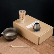 Matcha Set Traditional Starter Set Japanese Tea Set Matcha Tea Ceremony Premium Kit Set (Tea Bowl wi