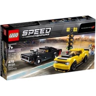 LEGO Speed Champions 75893 2018 Dodge Challenger SRT Demon and 1970 Charger R/T New