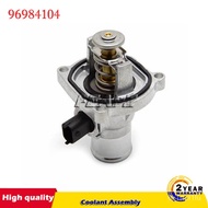 9YIF Engine Thermostat & Coolant Assembly For Cruze Aveo Orlando Trax Fiat Croma Vauxhall Opel Astra
