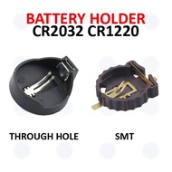 CR1220 CR2032 CR2035 Battery PCB Through Hole SMD SMT Mount Holder 3V Coin Cell