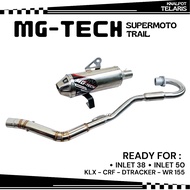 Exhaust Muffler RV1 N4 Shorty T3 MG TECH KLX 150 BIGFOOTF DTRACKER New CRF 150 L CRF 150L