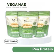 เวกาเม่ โปรตีน VEGAMAE PROTEINS Pea Protein โปรตีนถั่วลันเตาสีทอง แบบซองขนาด 200 กรัม