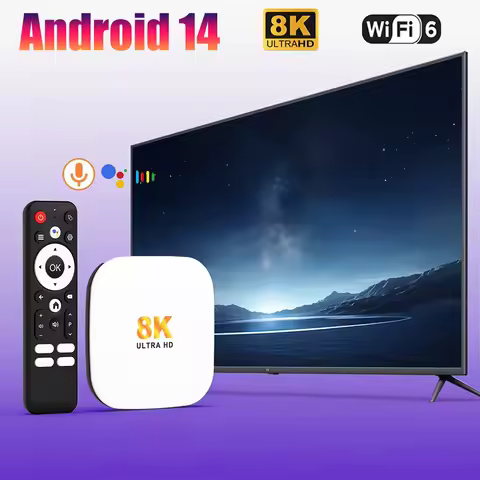 Android 14 TV BOX H96 Max M2 Plus Smart TV Box Support 2.4G/5G WiFi6 Support 8K HDR Video Android TV