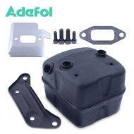 Muffler Exhaust Silencer Silent Block Gasket Bracket for Husqvarna 390 385 372 371 365 362 XP JONSER