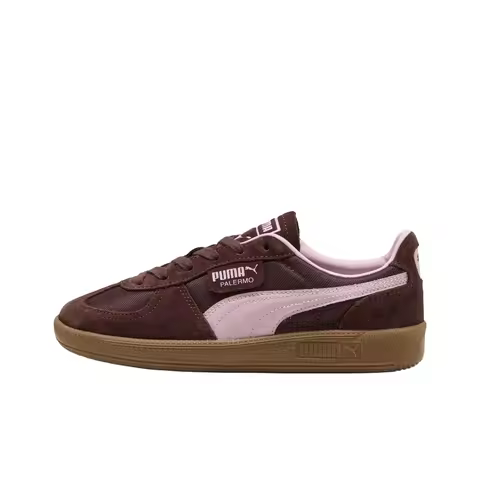 PUMA Palermo Vintage German Army Trainers Unisex Chocolate Brown 401364-05