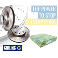 Toyota Avanza 2015 Girling(TRW) Front Brake Disc Rotor