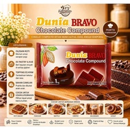 Dark Compound World 1kg Chocolate Bar World 1kg