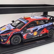 IXO 1/18 HYUNDAI I20 N WRC 11 2023 HYUNDAI Racing Model Alloy Do Not Open the Door
