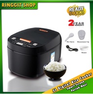 Ringgit Shop Digital Rice Cooker 5L Multifunction Smart Screen Periuk Nasi Elektrik Non-Stick Pot