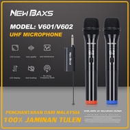 New Baxs V601 wireless microphone uhf wireless microphone dual handheld microphone microphone wirele