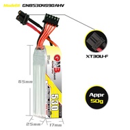 High NG Energy 530mAh 4S 15.2V 90C HV FPV Remote Control Traverse Aircraft Model Lithium Battery RC