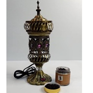 Electric Mabkhara With Bakhoor/ incense / Gaharu (Bakhoor) burner / Easy and safe use