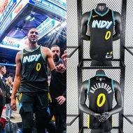 ✨ 哈利伯頓 夏利畢頓 Tyrese Haliburton 24賽季 溜馬 0號 全新城市版球衣波衫 印第安納溜馬 Indiana Pacers 💎紫鑽商家💎 所有衫款/球員/號碼全齊 有鐘意嘅款直接