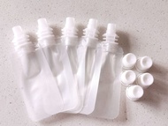 5ml旅行液體分裝袋 $2/個 護膚品/沐浴露分裝瓶