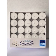Tealight candles burn 4 hours