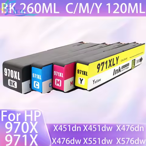 970 971 970XL 971XL Ink Cartridge For HP 970 compatible For HP Officejet Pro X451dn X451dw X476dn X4