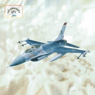 F16 Fighting Falcon Assembly Paper Model - MohinhgiayVN