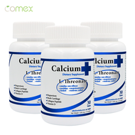 [++ Set 3 ขวด ++] Calcium L-Threonate Shark Cartilage Collagen Magnesium Vitamin D Comex แคลเซียม แอลทรีโอเนต กระดูกอ่อนปลาฉลาม คอลลาเจน วิตามินดี แมกนีเซียม โคเม็กซ์ LThreonate