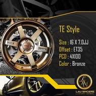 TE Style 16 X 7.0JJ 4X100 Bronze (Gangsa)