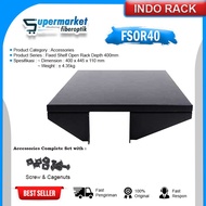 Indorack Rack Server Fixed Shelf Open Rack Depth 400mm