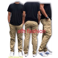 SELUAR KARGO 6POKET UNISEX LELAKI&PEREMPUAN DI ADA SIZE(26-44)
