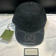 💎Han's house精品服飾💎 GUCCI 尼龍 滿版 老花 GG Jumbo 帽子 ‎ 現貨 原價18000