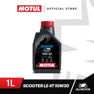 MOTUL OLI MOTOR SCOOTER LE 45 10W30 1L OLI MESIN MATIC HONDA BEAT SCOOPY VARIO DLL 100% ORIGINAL ADA