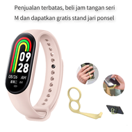 Model Baru 2022 Smart Watch M5 Smart Bracelet Sport Smart Watch Band 5 Jam Tangan Pintar Waterproof Kalori Detak Jantung compatibla for xiaomi samsung oppo &amp; vivo iphone