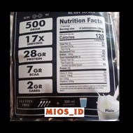 WPI95 Susu Protein 500gr Whey Protein Isolate 95 Diet OCD DEBM KETO MAYO Deficit